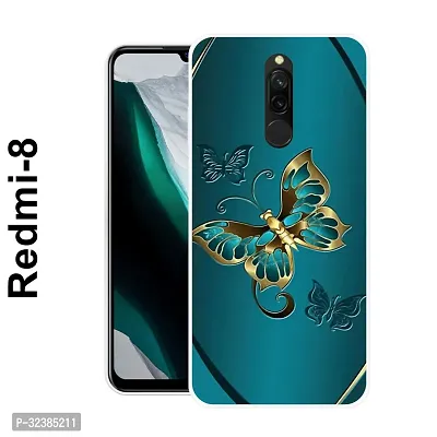 Stylish Printed Back Cover for Redmi 8-thumb0