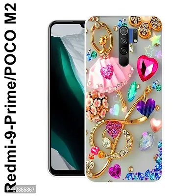 REDMI 9 PRIME PRINTED Mobile Back Cover BY RADHE ENTERPRISE-thumb0