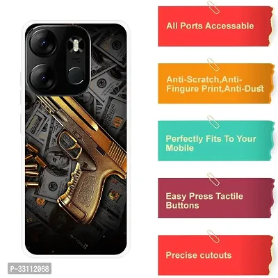 Stylish Silicon Back Cover for Tecno Spark Go 2023-thumb3