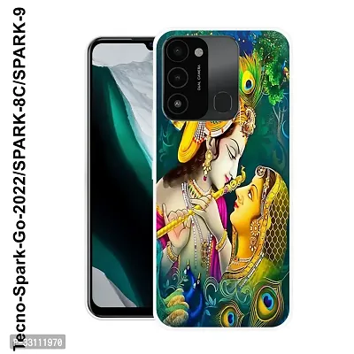 Stylish Silicon Back Cover for Tecno Spark Go 2022-thumb0