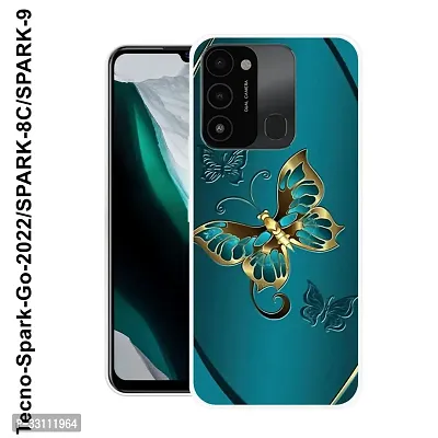 Stylish Multicolored Silicone Printed Back Case Cover For Tecno Spark Go 2022-thumb0