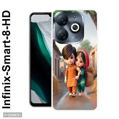 INFINIX SMART 8 HD PRINTED Mobile Back Cover BY RADHE ENTERPRISE