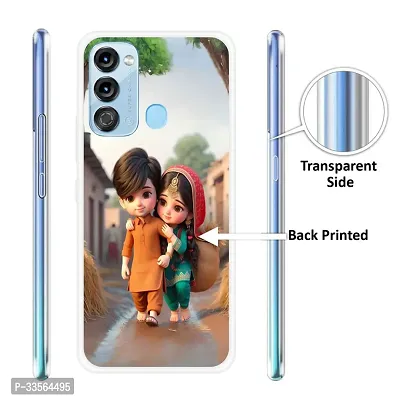 Stylish Silicon Back Cover for Itel Vision 3 Turbo-thumb2