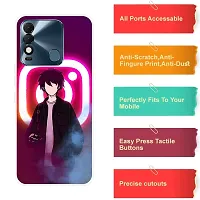 Designer Printed Mobile Back Cover For Tecno Spark 8-thumb2