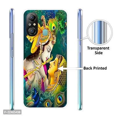 Stylish Multicoloured Silicone Printed Back Case Cover for Itel A49-thumb2