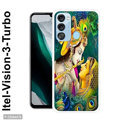 Stylish Silicon Back Cover for Itel Vision 3 Turbo