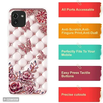 Stylish Silicon Printed Back Case Cover for Samsung Galaxy A03-thumb3