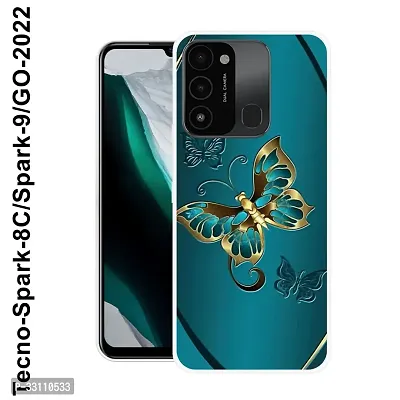 TECNO SPARK 8C PRINTED NEW STYLISH Mobile Back Cover BY RADHE ENTERPRISE-9