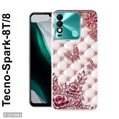 TECNO SPARK 8T PRINTED NEW STYLISH Mobile Back Cover BY RADHE ENTERPRISE-11