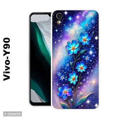 Designer Printed Mobile Back Cover For Vivo Y90