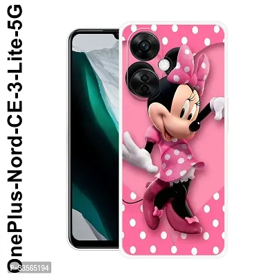 Stylish Silicon Back Cover for One Plus Nord CE 3 Lite 5G