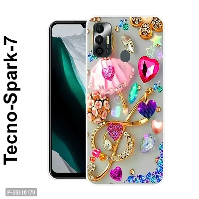 TECNO SPARK 7T PRINTED NEW STYLISH Mobile Back Cover BY RADHE ENTERPRISE-12-thumb0