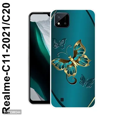 Stylish Silicon Printed Back Case Cover for REALME C11 2021/C20