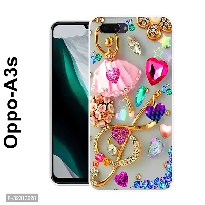 Stylish Printed Back Cover Oppo A3S-thumb0