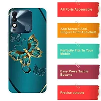 Designer Printed Mobile Back Cover For Tecno Spark 8-thumb2