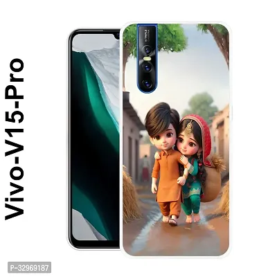 Designer Printed Back Cover for Vivo V15 Pro