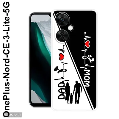 Stylish Silicon Back Cover for One Plus Nord CE 3 Lite 5G