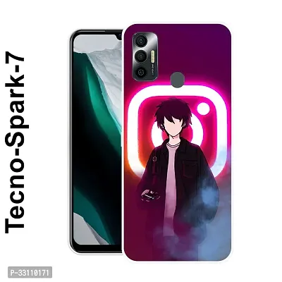 TECNO SPARK 7T PRINTED NEW STYLISH Mobile Back Cover BY RADHE ENTERPRISE-4-thumb0