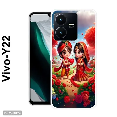 Designer Printed Back Cover for Vivo Y22