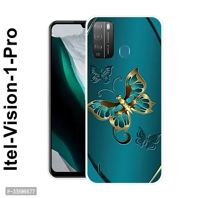 PRINTED NEW STYLISH, FLEXIBLE, PREMIUM Mobile Back Cover BY RADHE ENTERPRISE ITEL VISION 1 PRO-9