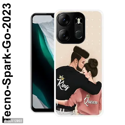 Stylish Silicon Back Cover for Tecno Spark Go 2023-thumb0