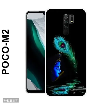 Stylish Silicon Back Cover for Poco M2-thumb0