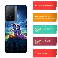 Stylish Multicoloured Silicone Printed Back Case Cover for IQOO Z7 5G-thumb3