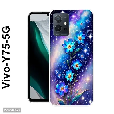 Designer Printed Mobile Back Cover For Vivo Y75 5G