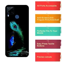 Stylish Silicon Printed Back Case Cover for Realme C15-thumb3