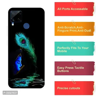 Stylish Silicon Printed Back Case Cover for Realme C15-thumb4