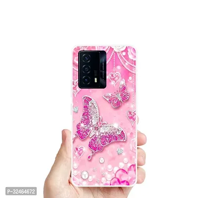 Stylish Multicoloured Silicone Printed Back Case Cover for IQOO Z5 5G-thumb3