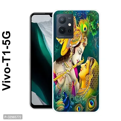 Designer Printed Back Cover for Vivo T1 5G