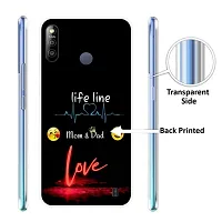 Stylish Silicon Back Cover for Lava Z3-thumb1