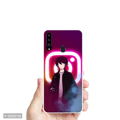 Stylish Back Cover for Samsung Galaxy A20s-thumb3