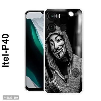 ITEL P40 PRINTED NEW STYLISH, FLEXIBLE, PREMIUM Mobile Back Cover BY RADHE ENTERPRISE-30