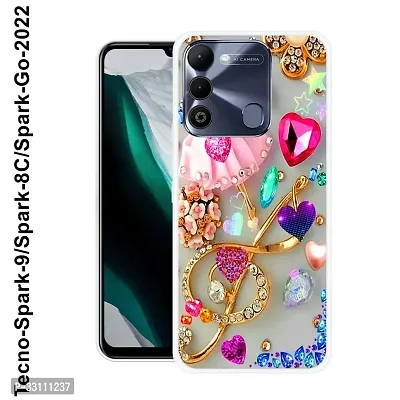 Tecno Spark 9 Printed New Stylish Mobile Back Cover-thumb0