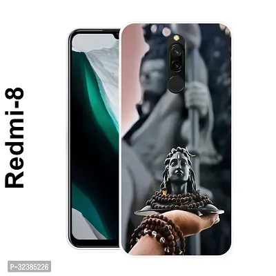 Stylish Printed Back Cover for Redmi 8-thumb0