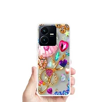 Designer Printed Back Cover for Vivo Y22-thumb3