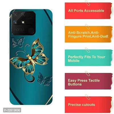 Stylish Silicon Printed Back Case Cover for Realme Narzo 50A-thumb4