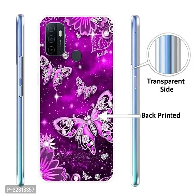 Trendy Multicoloured Silicone Printed Mobile Back Case Cover For OPPO A53-thumb2