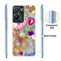 Designer Printed Back Cover for Vivo T2X 5G-thumb2