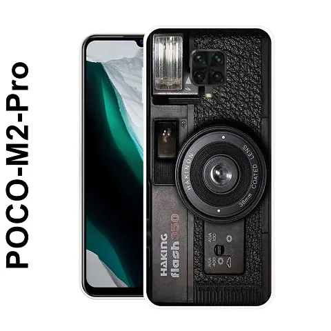 Stylish Silicon Back Cover for Poco M2 PRO