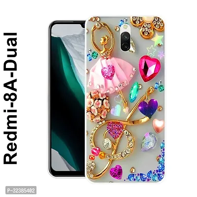 Stylish Printed Back Cover for Redmi 8A Dual