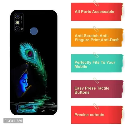 Stylish Multicolored Silicone Printed Back Case Cover For Tecno Spark Go 2021-thumb3