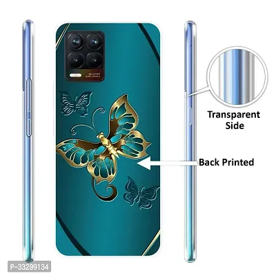 Stylish Silicon Printed Back Case Cover for REALME 8-thumb2