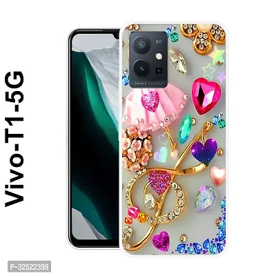 Designer Printed Mobile Back Cover For Vivo T1 5G