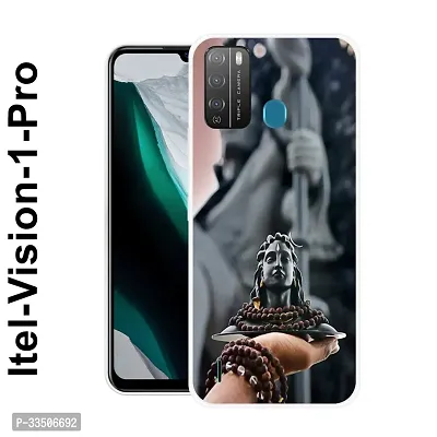 PRINTED NEW STYLISH, FLEXIBLE, PREMIUM Mobile Back Cover BY RADHE ENTERPRISE ITEL VISION 1 PRO-24-thumb0