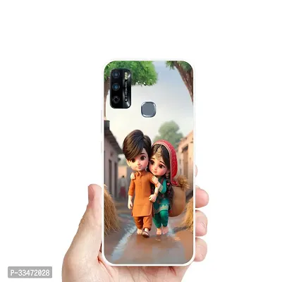 Printed Stylish Mobile Back Cover For Infinix Smart 4 Plus-thumb3