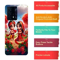 Stylish Multicoloured Silicone Printed Back Case Cover for IQOO Z5 5G-thumb3