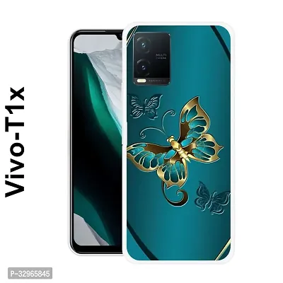 Designer Printed Back Cover for Vivo T1X